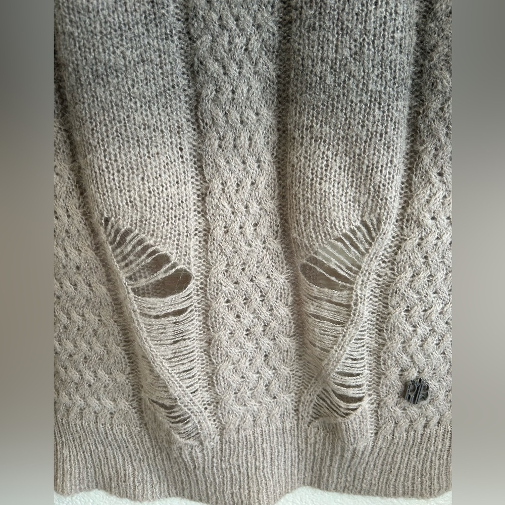 Itterre Wool Ombre Brown Sweater - Picture 5 of 16